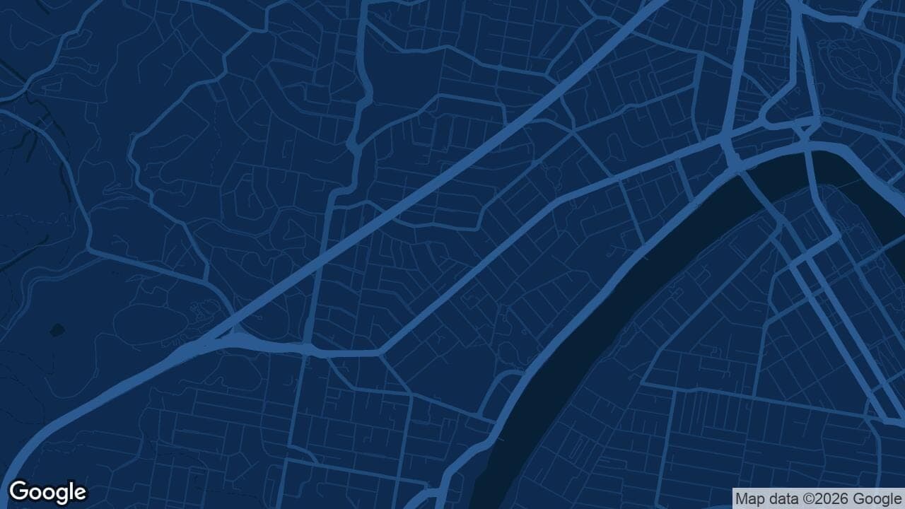 Map of Auchenflower