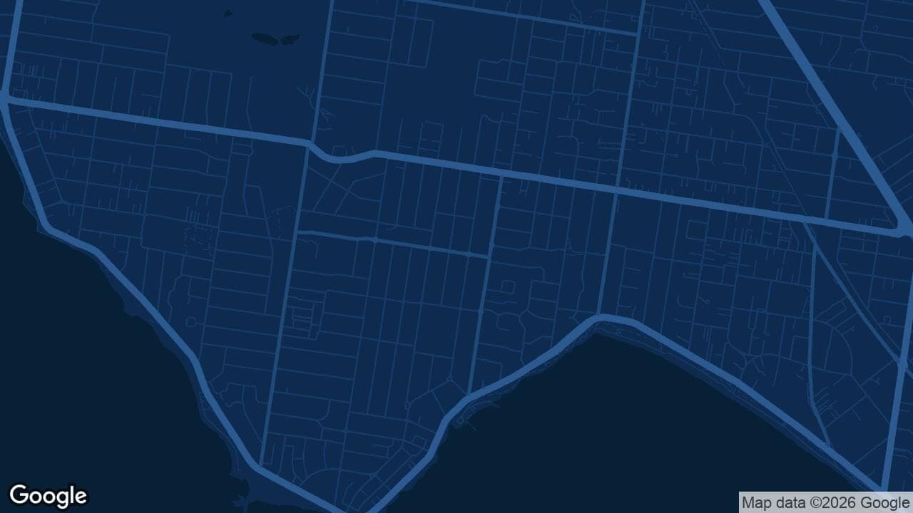 Map of Beaumaris