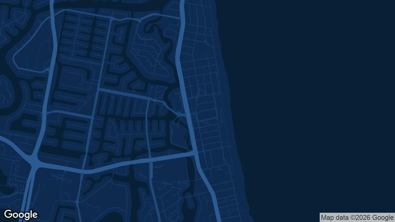 Map of Broadbeach