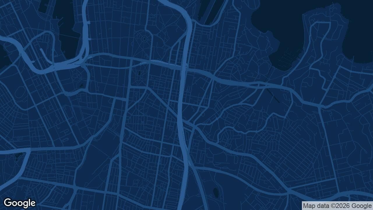 Map of Darlinghurst
