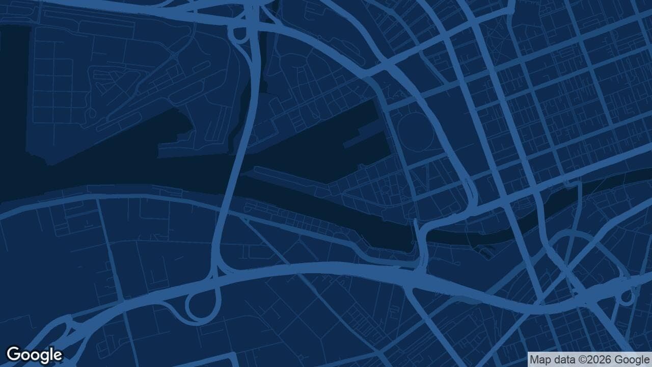 Map of Docklands