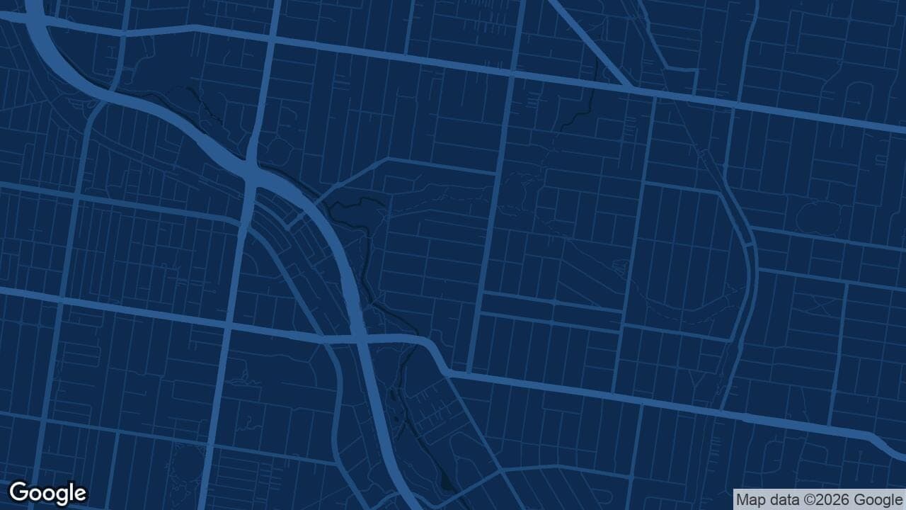 Map of Glen Iris