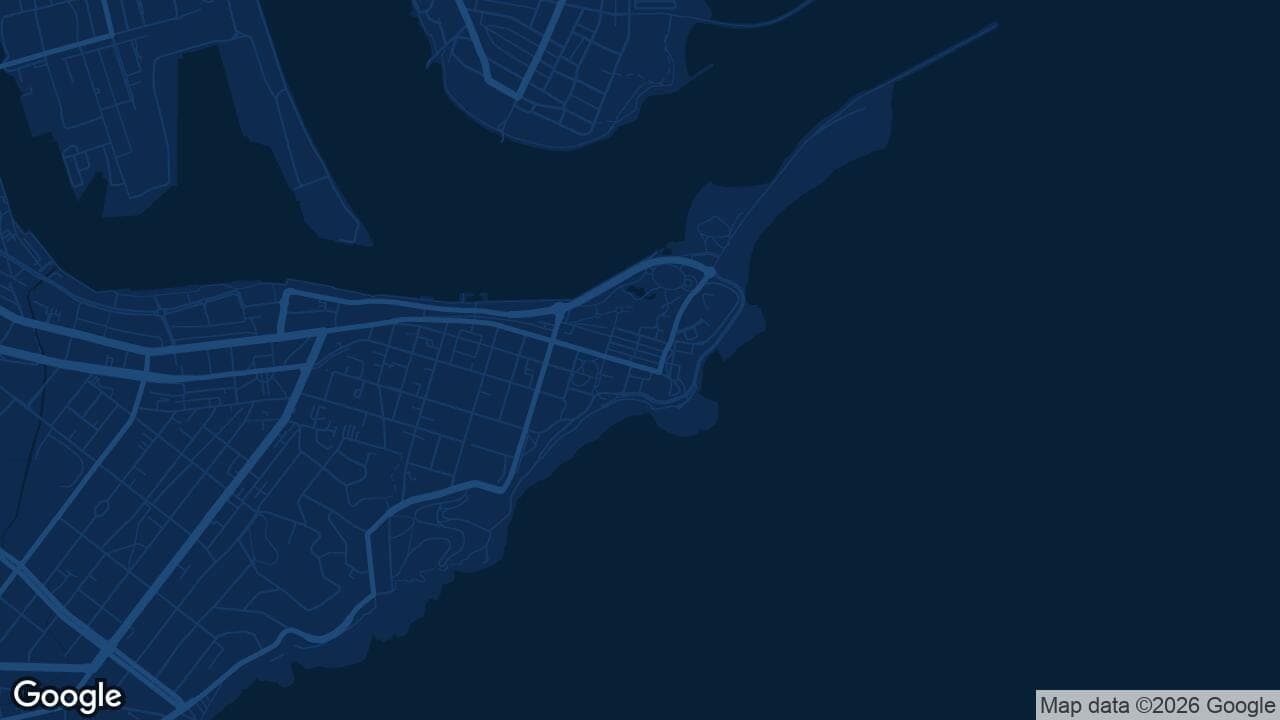 Map of Newcastle East