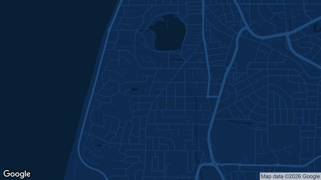 Map of South Bunbury