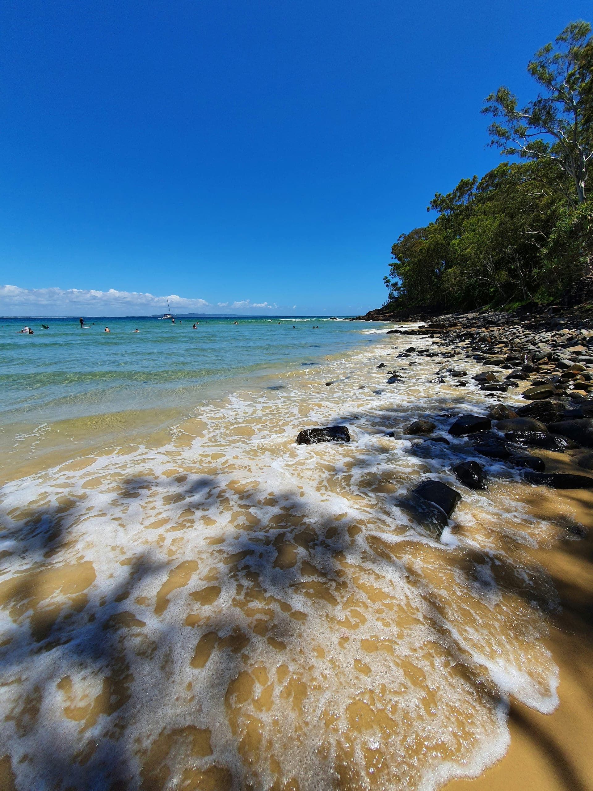 Sunshine Coast beach waves