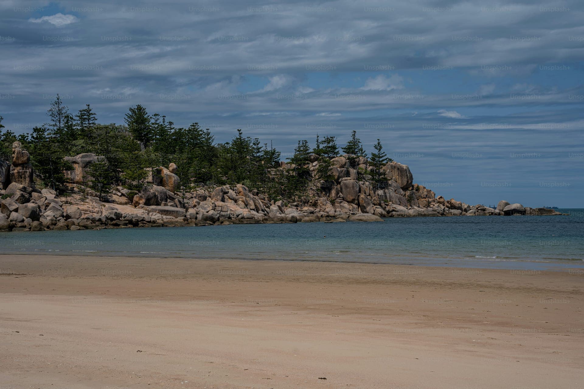 Tropical Queensland coastline