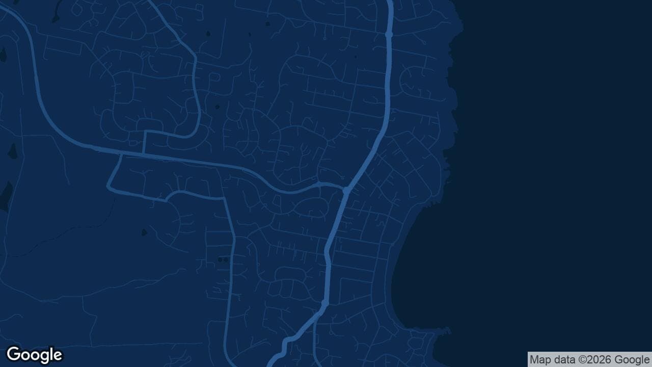 Map of Blackmans Bay