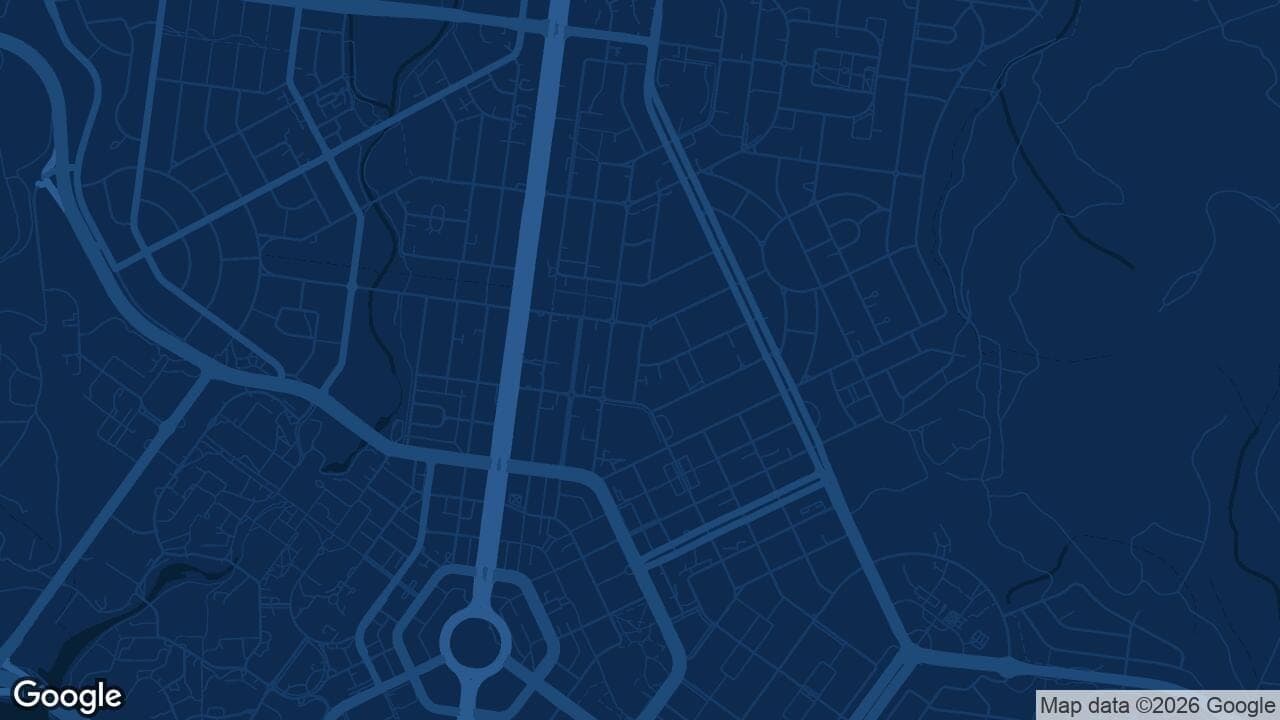 Map of Braddon