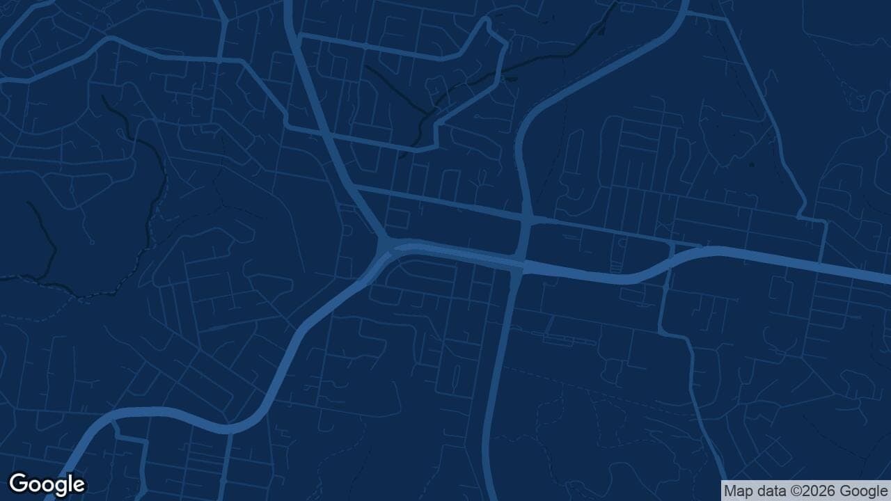 Map of Frenchs Forest