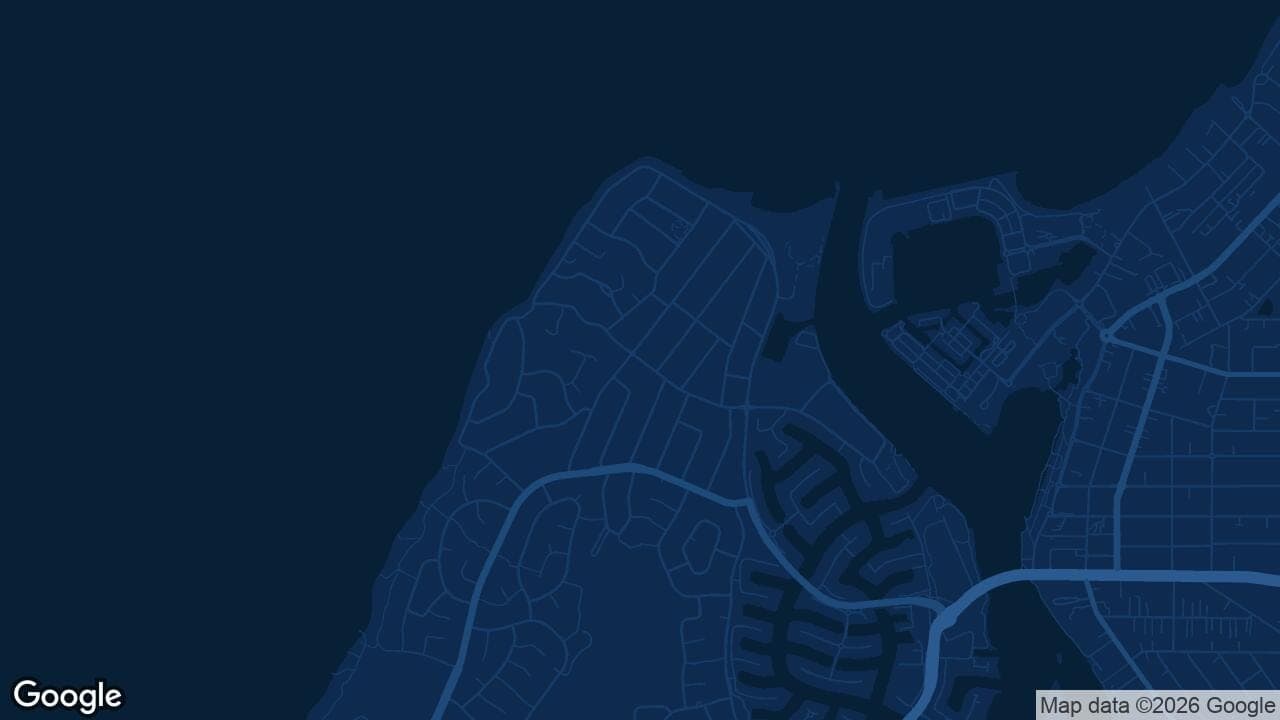 Map of Halls Head