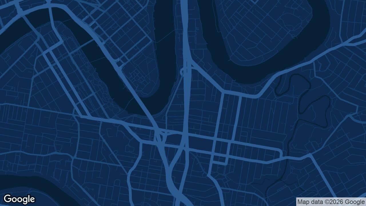 Map of Kangaroo Point