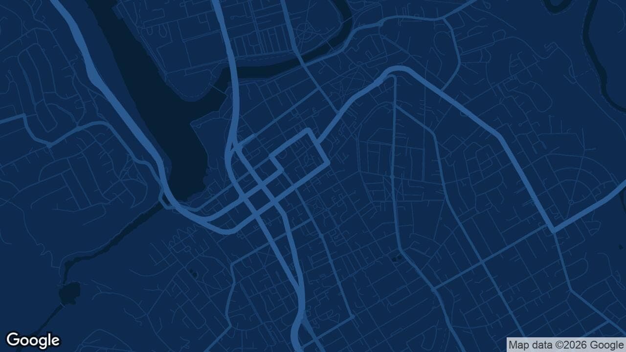Map of Launceston
