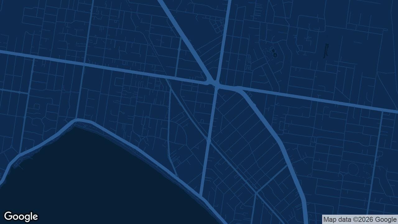 Map of Mentone