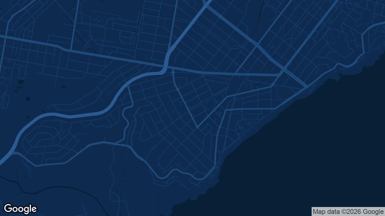 Map of Merewether