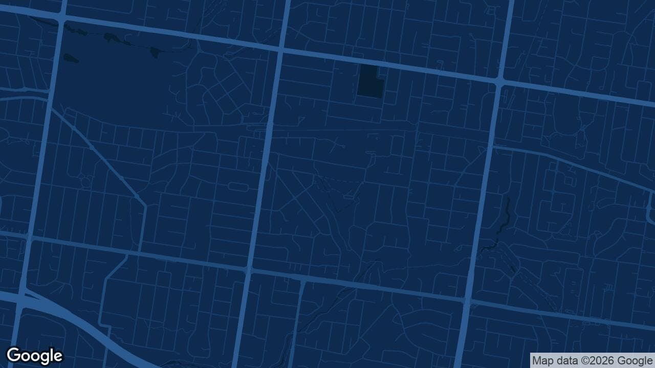 Map of Mount Waverley