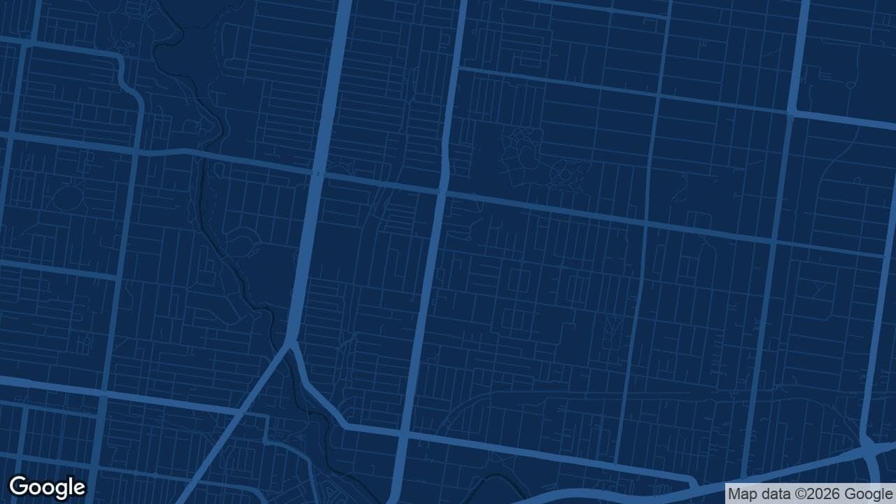 Map of Northcote