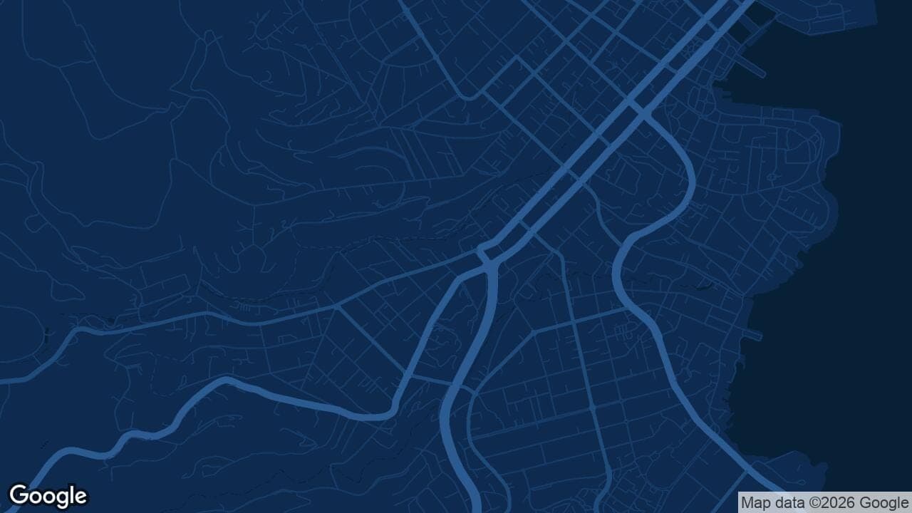 Map of South Hobart