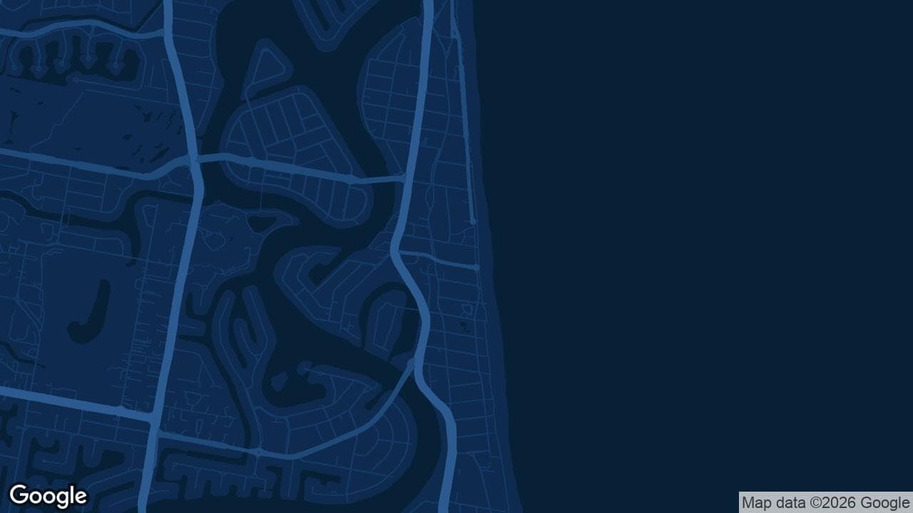 Map of Surfers Paradise