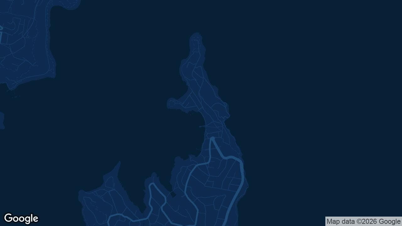 Map of Watsons Bay