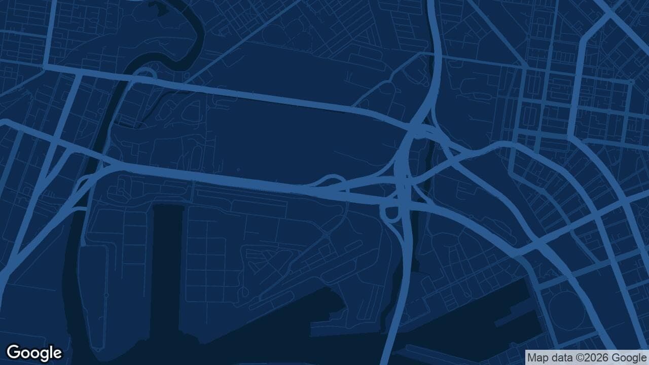 Map of West Melbourne