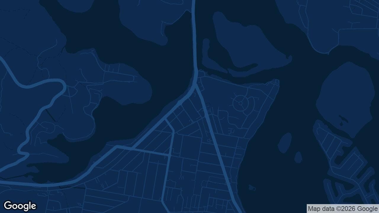 Map of Woy Woy