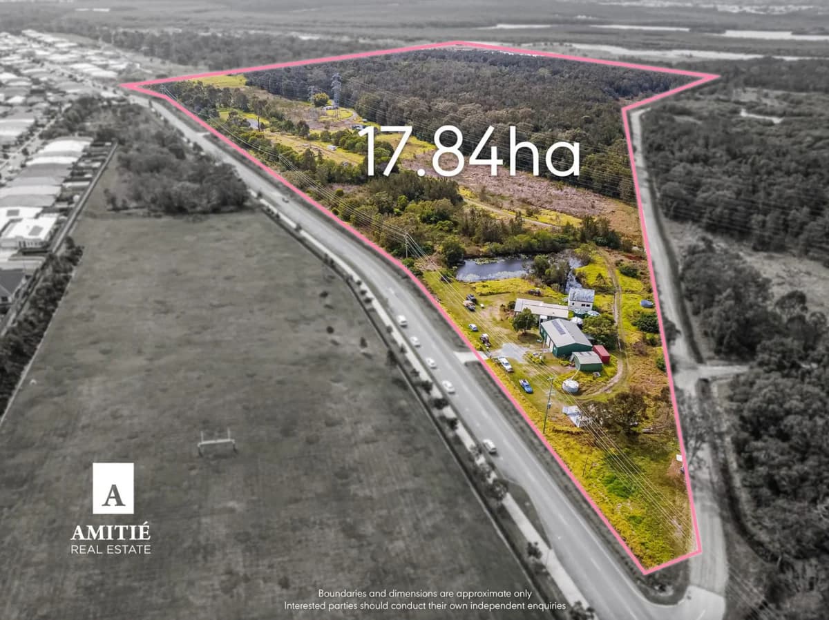 Subdivision site in Mango Hill