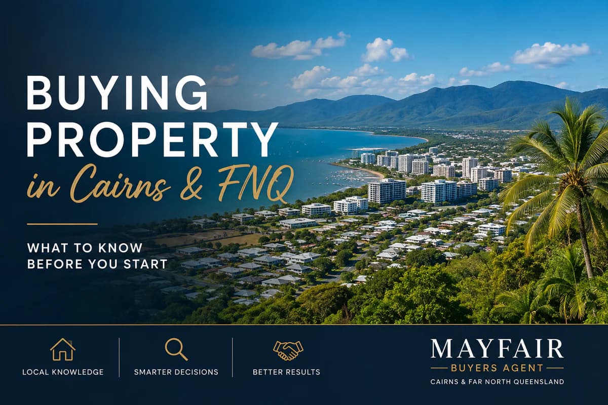 Buying Property in Cairns & FNQ: What to Know Before You Start, positions you as the go-to local exp