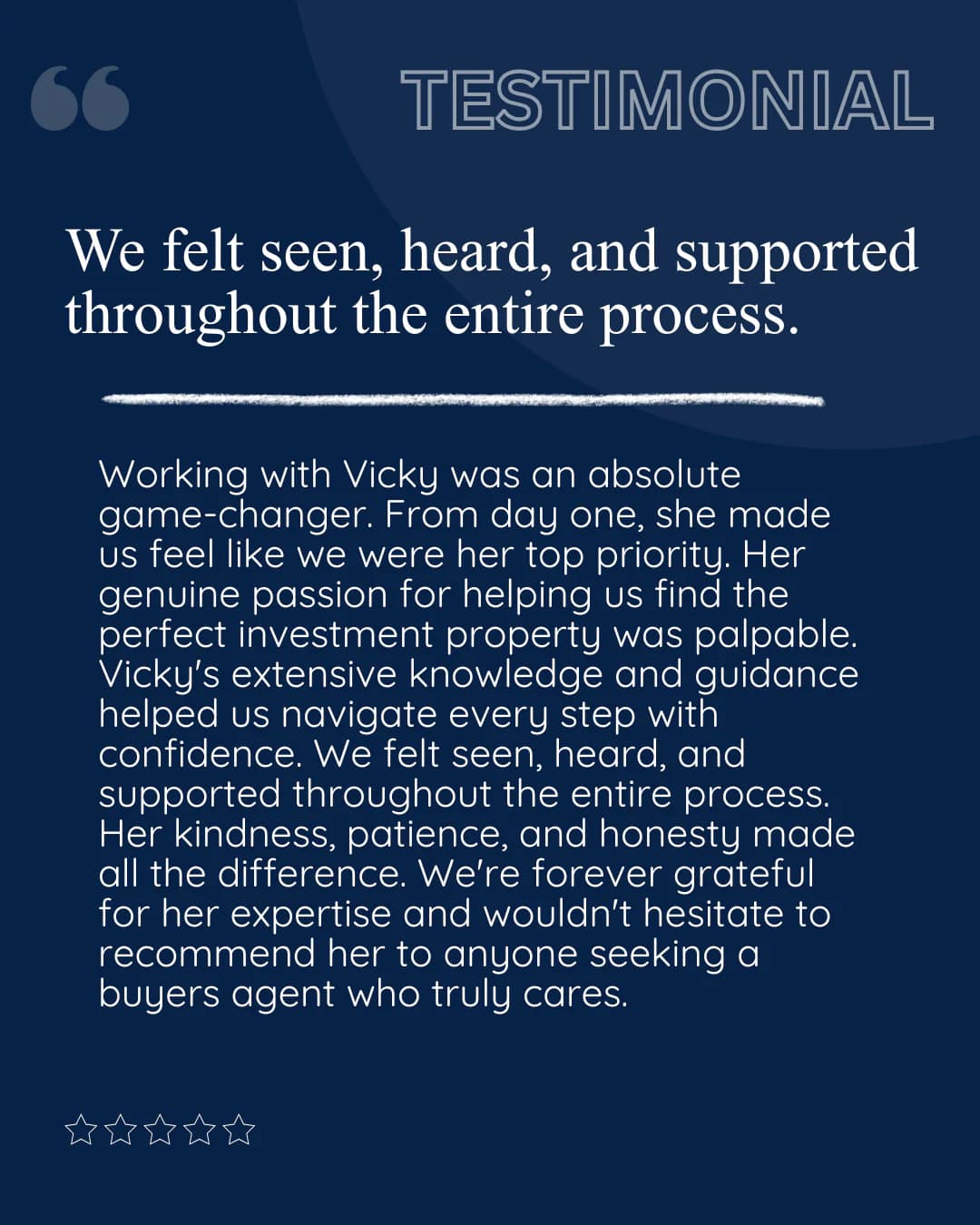 Client Testimonial