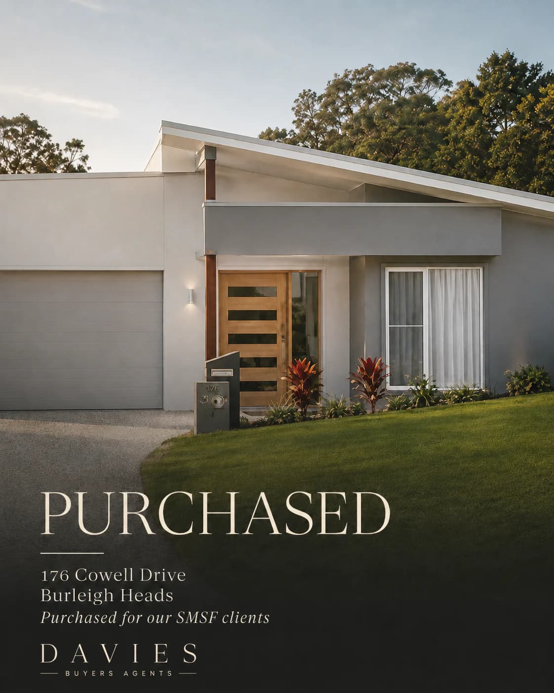 PURCHASED - SMSF Client. Secured within 4 weeks
